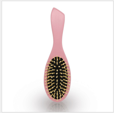 Manufacturer's New Hair Cushion Oval Fishtail Wooden Needle Hair Care Can Be Used as Logo Massage Scalp Comb Batch