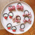 Children's Does Not Hurt Hair Rubber Bands Cute Little Girl Bow Flower Style Hair Band Baby Cartoon Hair Rope Hair Ring