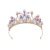 New Children's Crown Headdress Princess Birthday Show Student Kids Crown Golden Performance Girls Hair Accessories