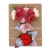 Children 'S Card Set Bow Artificial Flower Nylon Hair Band Headband Hair Ring Headdress Hair Accessories Three-Piece Set
