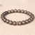Factory Direct Sales Authentic Silkwood Bracelet Male Natural Agate Beads Rosary Bracelet Female Couple Crafts Jewelry
