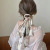 Korean Silk Scarf Hair Band Hair Band Hairpin Antique Elegant Updo Band Fairy Temperamental Bow Headdress Women