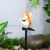 Solar Lawn Lamp Solar Squirrel Ground Lamp Led Christmas Decoration Courtyard Resin Lamp Solar Garden