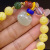 Factory Wholesale Beeswax Bead DIY Bracelet with Nanhong Jasper and Other Women's Single Circle Bracelet Live Supply