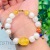 Factory Wholesale Hetian White Jade Bracelet And Natural South Red Beeswax Bracelet For Men And Women