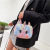 Plush Sequined Unicorn Chain Bag Female 2021 New Cartoon Cute Pony Shoulder Bag Female Magic Color Small Bag