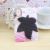 Single Black Bangs Fixed Seamless Post Fringe Magic Hair Stickers Bang Sticker Hook and Loop Fasteners One Yuan Two Yuan Store Wholesale