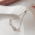 South Korea Dongdaemun Pearl Zircon Pull Bracelet Mermaid Beads Jewelry 2022 New Trendy Hand Slimming