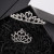 Rhinestone Crown Hair Clasp Hair Comb Cute Princess Girls Hair Accessories Baby Crown Hair Accessory Bridal Headdress