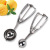 Stainless Steel Ice Cream Spoon Ice Cream Spoon Ball Scoop Fruit Spoon Spot Popsickle Stick Tableware Ice-Cream Spoon