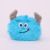 in Stock, INS Cartoon Plush Doll Single-Eye Big Hair Monster Clothing Coat and Cap Ornament Ornament