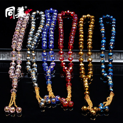 Tongmei Bracelet Optimized Cut Crystal 33 Muslim Rosary Bracelet Islam Bracelet Ornament Wholesale