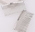 Hair Comb White K Black Iron Wire Variety Wenzhou Hair Comb Welding Lock Edge Hair Comb DIY Headdress Accessories