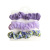 Pink and Tender Spring Color ~ 3 PCs Floral Hair Band Combination Fresh Blue Pink Hair Rope Hair Accessories Headband
