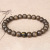 Factory Direct Sales Authentic Silkwood Bracelet Male Natural Agate Beads Rosary Bracelet Female Couple Crafts Jewelry