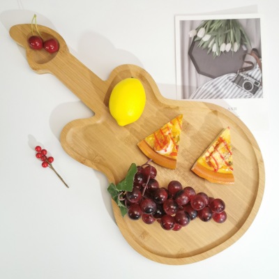 Bamboo Dinnerware Series Japanese Tray Home Creative Shape Dinner Plate Tea Tray Baby Compartment Dessert Baby Bowl