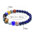 Universe Galaxy Solar System Eight Planets Bracelet Guard XINGX Natural Stone Beads Bracelet Seven-Vein Bracelet