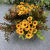 Factory Wholesale Small Sunflower Artificial Flower Sunflower Wedding Ceremony Shooting Props Home Wall Decoration Ornaments
