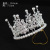 Ornament Birthday Cake Decorative Crown Pearl round Princess Rhinestone Crown Wedding Headdress Baking Accessories