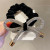 New Rhinestone Bowknot Hair Ring Hair Accessories Tie Hair Female Headband with Diamond All-Matching Graceful Hair Rope