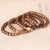 Old Materials Abelia Bracelet Buddha Beads Old Barrel Beads Single Circle Rosary Bracelet Crafts Hand Jewelry Wholesale