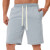 Cross-Border Men's Loose Shorts Summer Casual Fifth Pants Middle Pants Beach Pants Large Size Drawstring Sports Pants Men's Fashion
