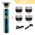 Cross-Border New Arrival Carving Oil Head Push Gradient Color Light Head Electrical Hair Cutter Oil Head Electric Clipper Hair Salon Razor Hair Scissors