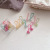 Children's High Elastic Transparent Beads Hair Rope Does Not Hurt Hair Rubber Bands Cute Hair Ring Hair Accessories