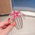 Korean Style Alloy Rhinestone Hair Plug Hair Comb Elegant Female Antique High-Grade Pull Barrettes Ornament