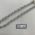 Pattern BL Circle Chain Accessory Bag Chain Waist Chain Shoulder Metal Chain O-Shaped Chain Aluminum