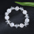 Rough Stone Crystal Bracelet Glass Bead Jade Bracelet Colorful Crystal Cross-Border Sold Jewelry Wholesale Hot Sale