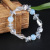 New Retro Imitation Moonlight Agate Crystal Bracelet Shaped Crystal Glass Bracelet Natural Jade Bracelet Wholesale