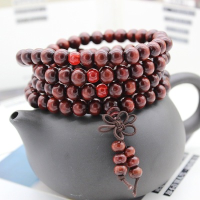 108 Beads Bracelet Wholesale Ornament Imitation Stall Supply Pterocarpus Santalinus Online Store Live Gifts