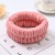 Hot Sale Solid Color Plush Wrist Girls' Monochrome Sports Bracelet Absorbent Sweat-Wiping Flannel Wristband Wrist Strap