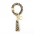 2022 New Silica Gel Bracelet Printed Silicone Bracelet Leopard Key Chain Beech Beads Wrist Buckle Pendant Bracelet