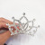 Rhinestone Crown Hair Clasp Hair Comb Cute Princess Girls Hair Accessories Baby Crown Hair Accessory Bridal Headdress