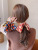 Korean Floral Pearl Ribbon Online Influencer Hair Ring Bow Headdress Hair Band Female Korean Head Rope Simple Hair Ring