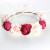 European and American New Hot Fashion Bohemian Flower Hair Band Bride Headdress for Taking Photos Beach Travel Garland