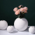 Nordic Modern Minimalist White Ceramic Vase Dried Flower and Flowerpot Home Living Room Soft Decorations Decoration Wholesale