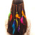 Bohemian Style Feather Hair Accessories Peacock Feather Hair Band Headband Fashion Hippie Ethnic Style Headdress