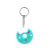 Cross-Border Donut Keychain Cute Cartoon Dessert PVC Key Ring Car Pendant Accessories Small Gift Wholesale