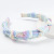 Women's Printed Headband Colorful Fabric Headband Multi-Layer Knotted European and American Jewelry Tie-Dyed Headband
