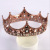 Baroque Vintage Headwear Wedding round Crown European and American Jewelry Queen Wedding Hair Accessories Accessories