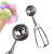 Stainless Steel Ice Cream Spoon Ice Cream Spoon Ball Scoop Fruit Spoon Spot Popsickle Stick Tableware Ice-Cream Spoon