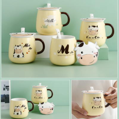 Cute Little Scalper Gs566 Water Cup Teacup Ceramic Cup