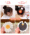 Children's Hook and Loop Fasteners Cute Cartoon Post Girls Cropped Hair Fastener Baby Bangs Sticker Headdress Little Girl Hair Accessories