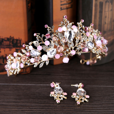 Wedding Bridal Crown 2020 Korean Crystal Headband Ornament Bridal Hair Accessories