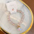 Korean Children's Bracelet Princess Bracelet Quicksand Ball Baby Jewelry Toy Little Girl Holiday Gift Wholesale