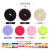 Hobun Black Bobhaircut Hair Band 30G Nylon Hair Ring Bun Donut Styling Tools Wholesale