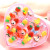 New 36 Children's Resin Cartoon Gemstone Ring Kindergarten Little Girl Plastic Ring Set Jewelry Box